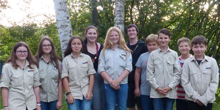 Das Erlebnis stärkte vor allem die Gemeinschaft der Sippe Ibin.Foto: privat