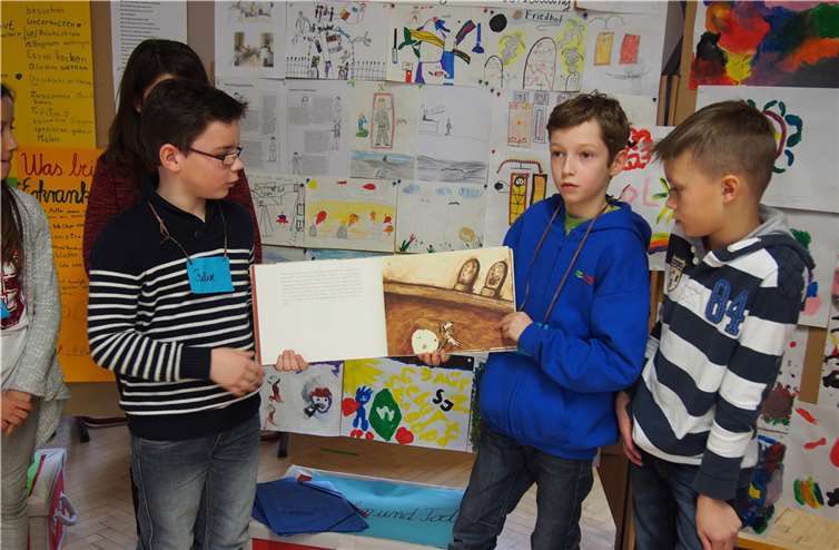 Das Erlernte wurde von den Kindern mit eigenen Worten wiedergegeben.