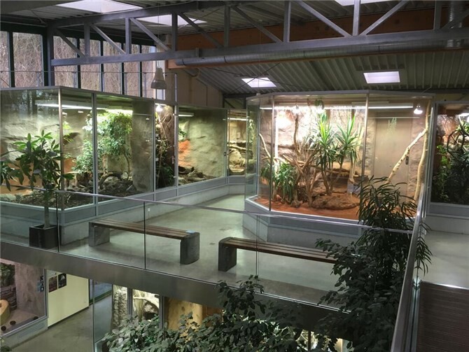 Das Exotarium im Zoo Neuwied.Foto: privat