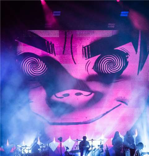 Das FInale: Die Gorillaz .