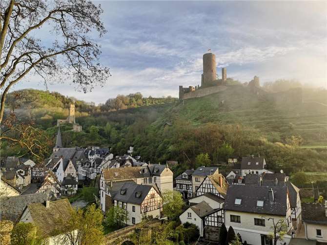 Das Fachwerkdorf Monreal.Foto: Laura Rinneburger