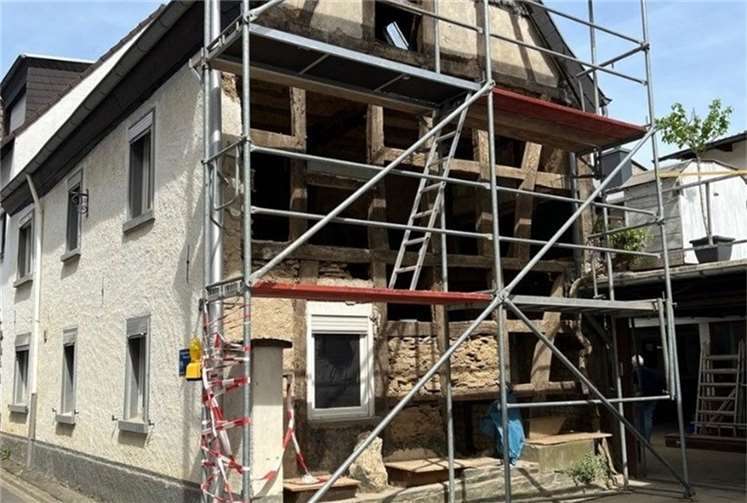Das Fachwerkhaus in der Pützgasse.  Foto: Deutsche Stiftung Denkmalschutz