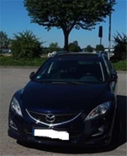 Das Fahrzeug des Unfallfahrers. Foto: Polizei