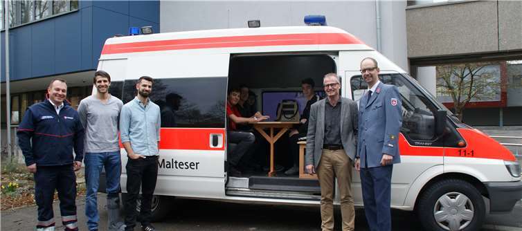 Holzfachklasse übernimmt Innenausbau Das Fahrzeug hat sich mittlerweile bei mehreren größeren Einsätzen bewährt.Foto: privat