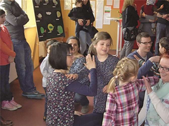 Das Familienfest füllte die Räume der Schneckengruppe.privat