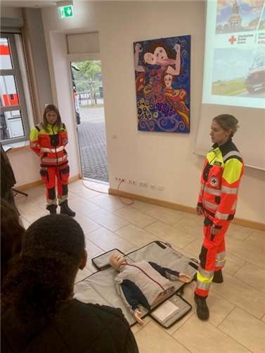 Das Feedback war durchweg positiv und die Zusammenarbeit zwischen Schule und dem DRK Koblenz soll auch in Zukunft weiter gepflegt werden.