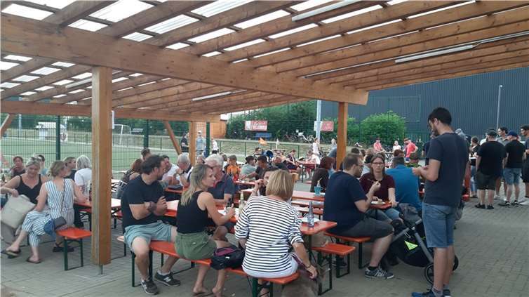 Das Fest war bestens besucht.  Fotos: SV Kripp