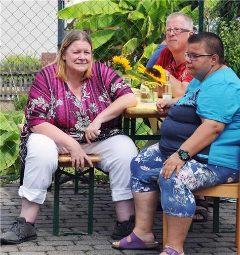 Das Fest war eine tolle Gelegenheit für einige gemütliche Stunden.