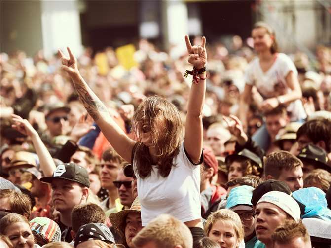 Das Festival „Rock am Ring“ findet vom (2. bis 4. Juni wieder statt. Foto: Thomas Rabsch
