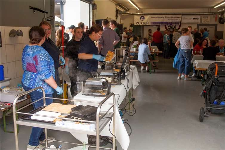 Das Feuerwehrfest Raubach war gut besucht.  Foto: Feuerwehr VG Puderbach