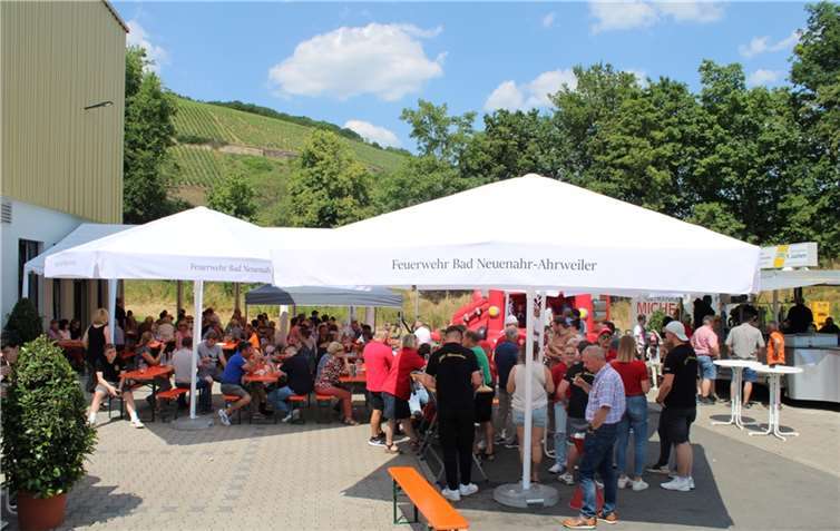 Das Feuerwehrfest der Feuerwehr Heimersheim ist seit jeher ein Besuchermagnet. Fotos: DU