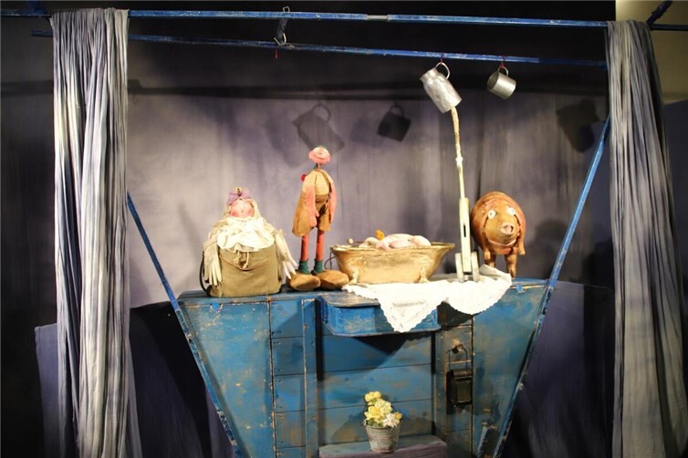 Das Figurentheater Hausen führte das Märchen „Das tapfere Schneiderlein“ auf.Foto: privat