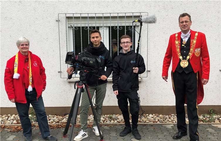 Das Filmteam Matteo Müller und André Heine dreht zur Zeit mit den einzelnen Aktivenkreisen Filmszenen. Foto: privat