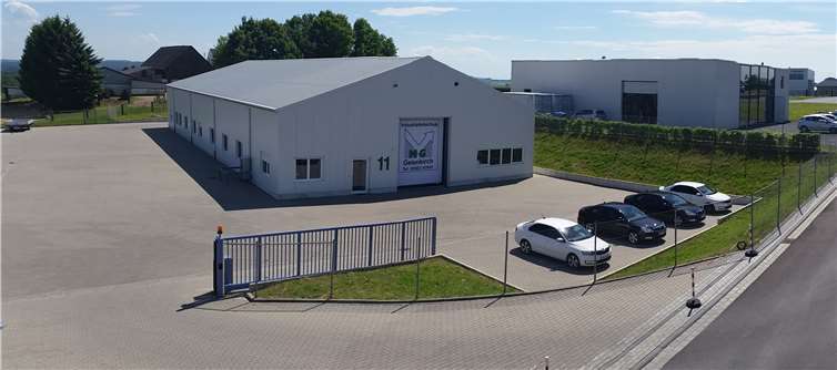 Das Firmengelände von Industrietortechnik Gelenkirch in Asbach. Foto: privat