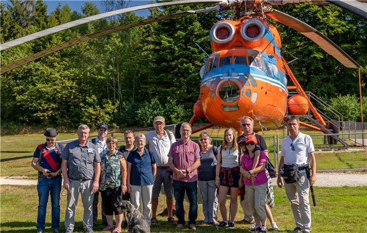 Das Flugzeugmuseeum hatte einige Fotomotive zu bieten. Foto: Peter Funk