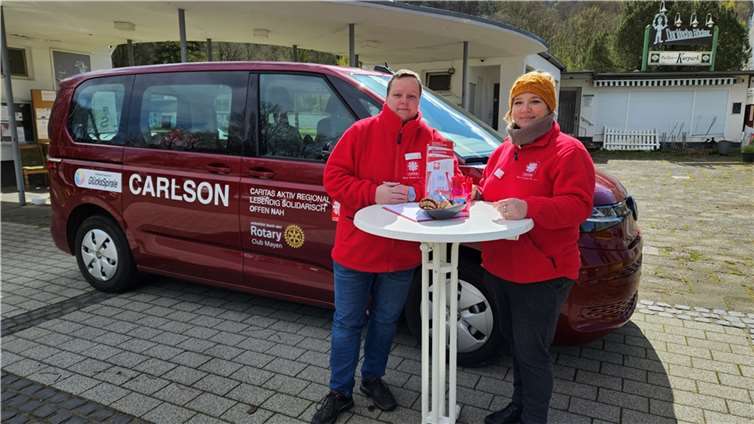 Das Fluthilfe-Team informierte unter anderem bereits erfolgreich in Bad Bodendorf.  Foto: Lena Schmickler