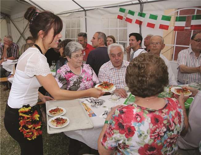 Das „Flying Dinner“ war eine Meisterleistung der Küche und der vielen Helferinnen und Helfer.