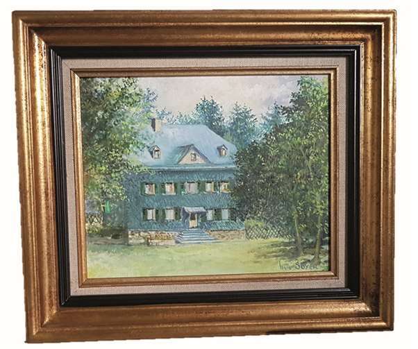 Das Forsthaus Landshube. Privat