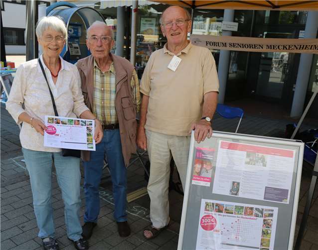 Das Forum Senioren stellte das neue Bürgerquiz vor.