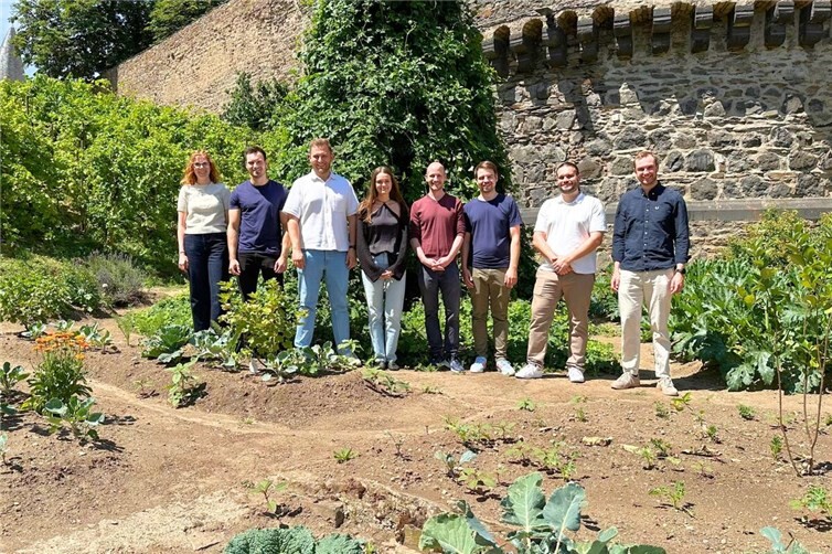 Das Foto entstand im Rahmen des Besuchs in der Stadt Andernach.