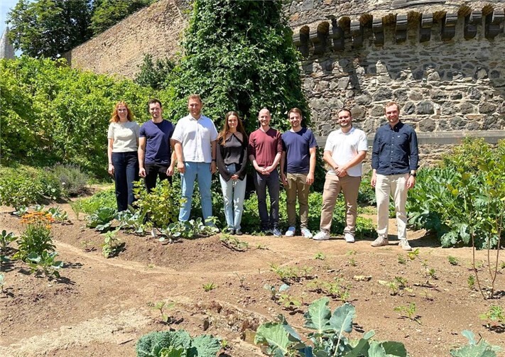 Das Foto entstand im Rahmen des Besuchs in der Stadt Andernach.