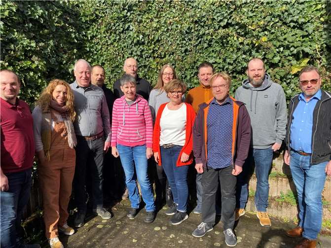 Das Foto zeigt die Fraktion von Bündnis 90/DIE GRÜNEN des Kreistages Mayen-Koblenz und einige Ausschussmitglieder.  Foto: Iris Emmerich