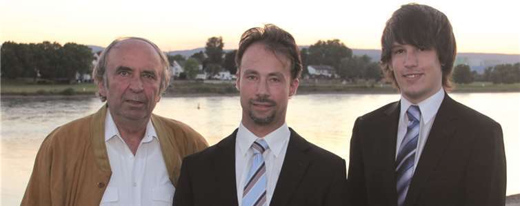 Das Foto zeigt von links: Hans-Joachim Röder, Dr. Jan Bollinger und Andreas Bleck.privat