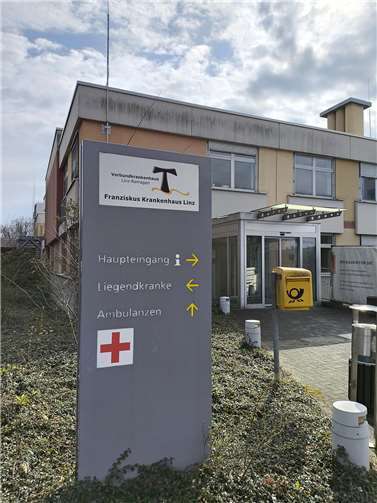Das Franziskus Krankenhaus in Linz.  Foto: SvM