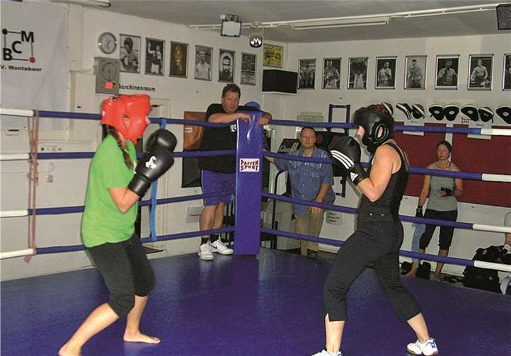 Das Frauensparringstreffen war geprägt von gegenseitigem Respekt.privat