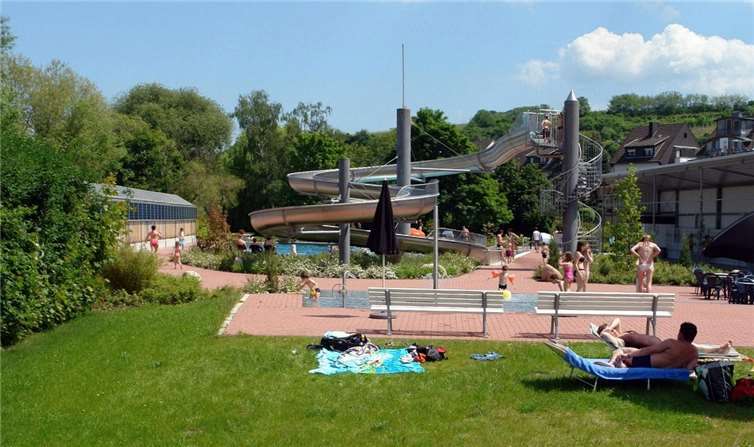 Das Freibad Ahrweiler wird im Mai zehn Jahre alt.  AW-Wiki/Simons (1), Simshäuser (1), Stuckenschmidt (1)