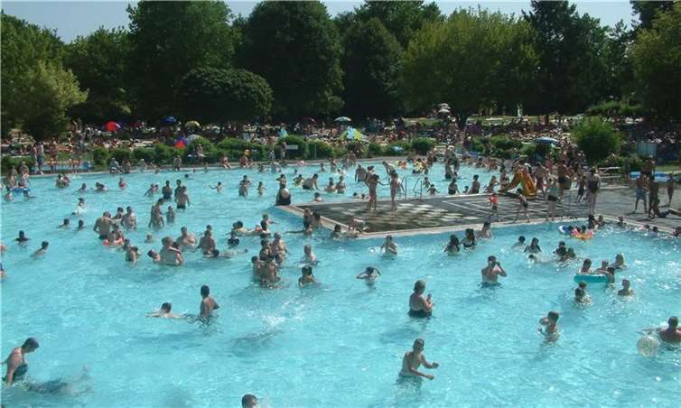 Das Freibad in Remagen. Foto: privat
