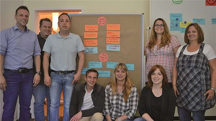 Das Führungsteam hat die Pläne für das nächste Jahr festgelegt. privat