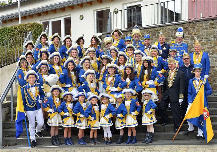 Das Funkencorps Blau-Gold Weißenthurm lädt zum Hausball ein. privat