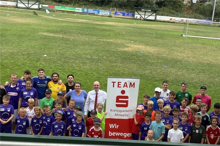 Das Fußballcamp des SV Oberzissen fand großen Anklang. 
