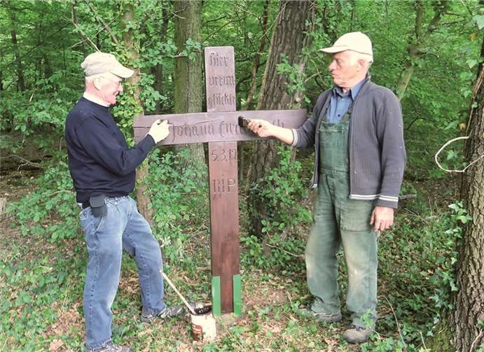Das Gandrath-Kreuz erstrahlt in neuem Glanz.privat