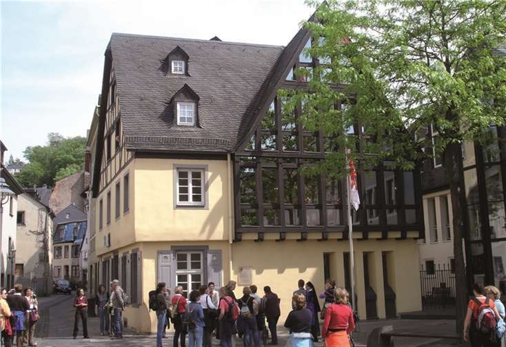 Das Geburtshaus der Mutter Ludwig van Beethovens als Gedenkstätte.  Privat