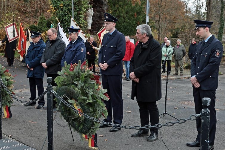 Das Gedenken an die Opfer ist eine Mahnung zur Versöhnung, zum Verständnis und zum Frieden. Fotos: Werner Dreschers
