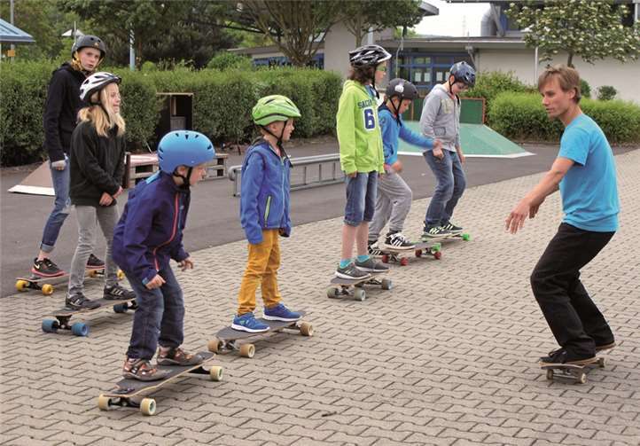 Das Gelernte wurde dann mit praktischen Übungen vertieft.