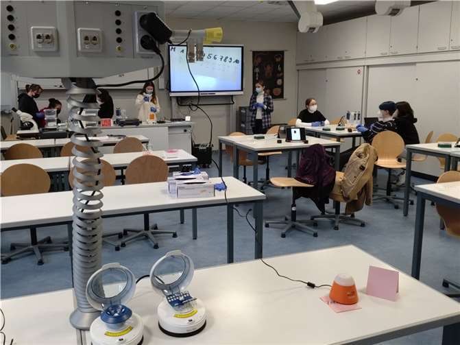 Das Genlabor am GiK. Fotos: privat