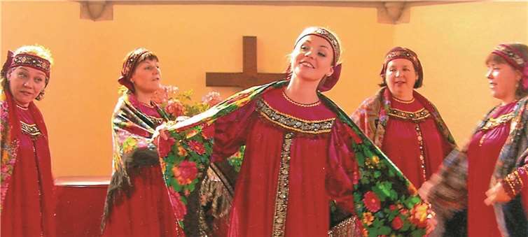 Das Gesangsensemble „Cantabile Tilsit“.privat