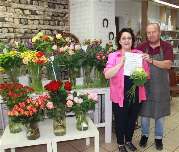 Das Geschäft „Blumen Geilen“ wurde ebenso ausgezeichnet. Foto: privat