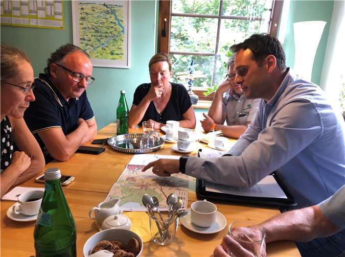 Das Gespräch lief aus Sicht der SPD zufriedenstellend, sodass sie weiterhinzuversichtlich bleibt.Foto: SPD Andernach