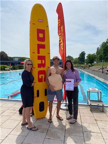 Das Gewinnerteam Speedo.