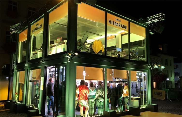 Das „Gläserne Studio“ kommt nach Neuwied.  Foto: SWR1 RP