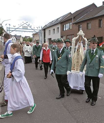 Das Gnadenbild der „Rosa Mystica“ stand im Mittelpunkt der Wallfahrt.
