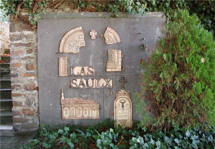 Das Grab Lassaulx’s auf dem Weißenthurmer Friedhof.