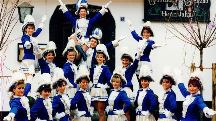 Das Grau-Blau-Ballett im Jahr 1993.Foto: Archiv