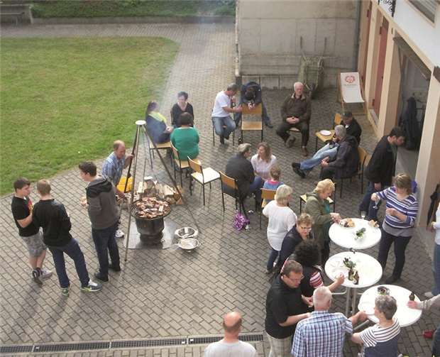 Das Grillfest am Bürgerhaus in Kattenes.Privat