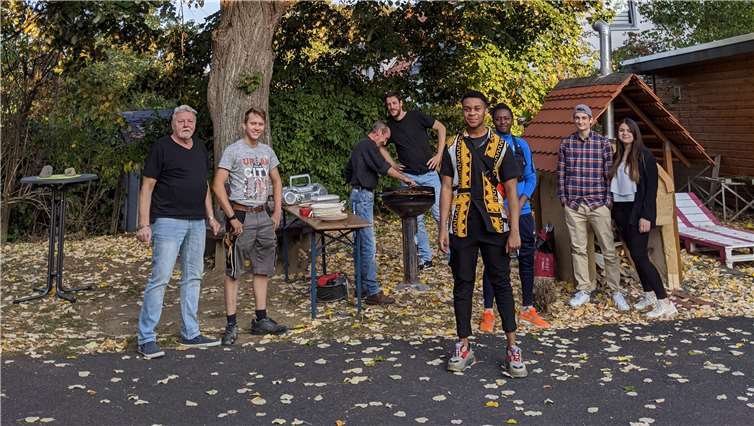 Das Grillfest wurde zu einer gelungenen Aktion. Foto: privat