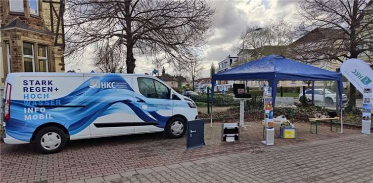 Das HKC-Mobil hat zahlreiche Exponate an Bord, deren praktischer Einsatz vor Ort demonstriert wird.  Foto: © HKC